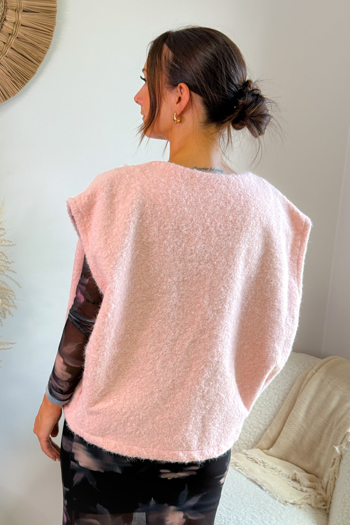 Gilet Tikra Rose