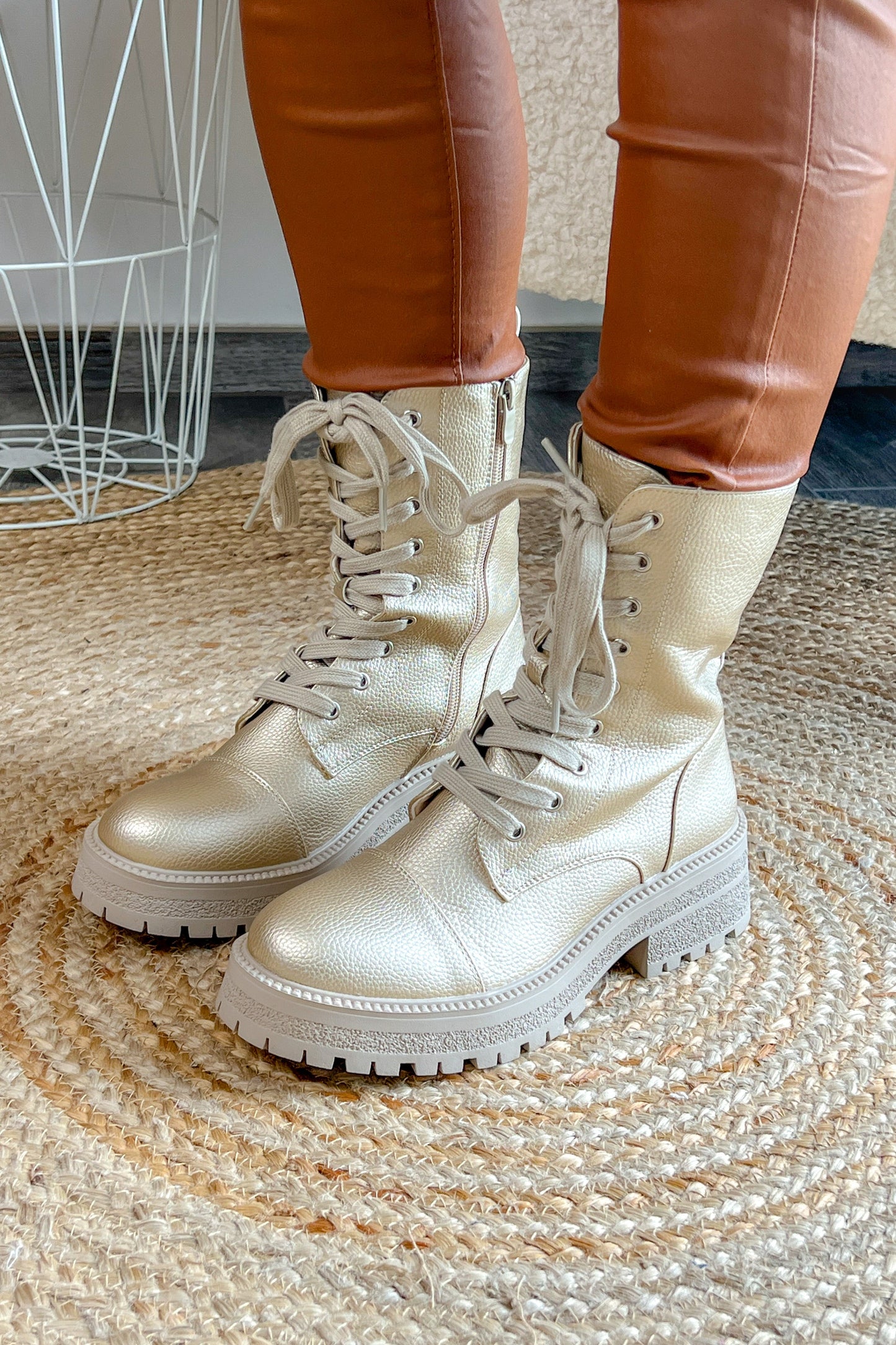 Bottines Divina Doré