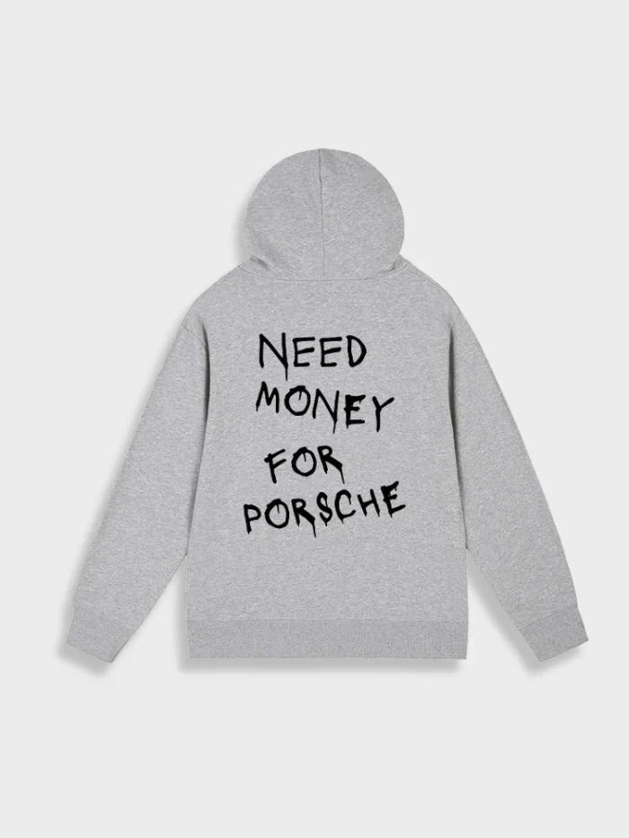 Sweat à capuche décontracté et confortable avec motif ludique