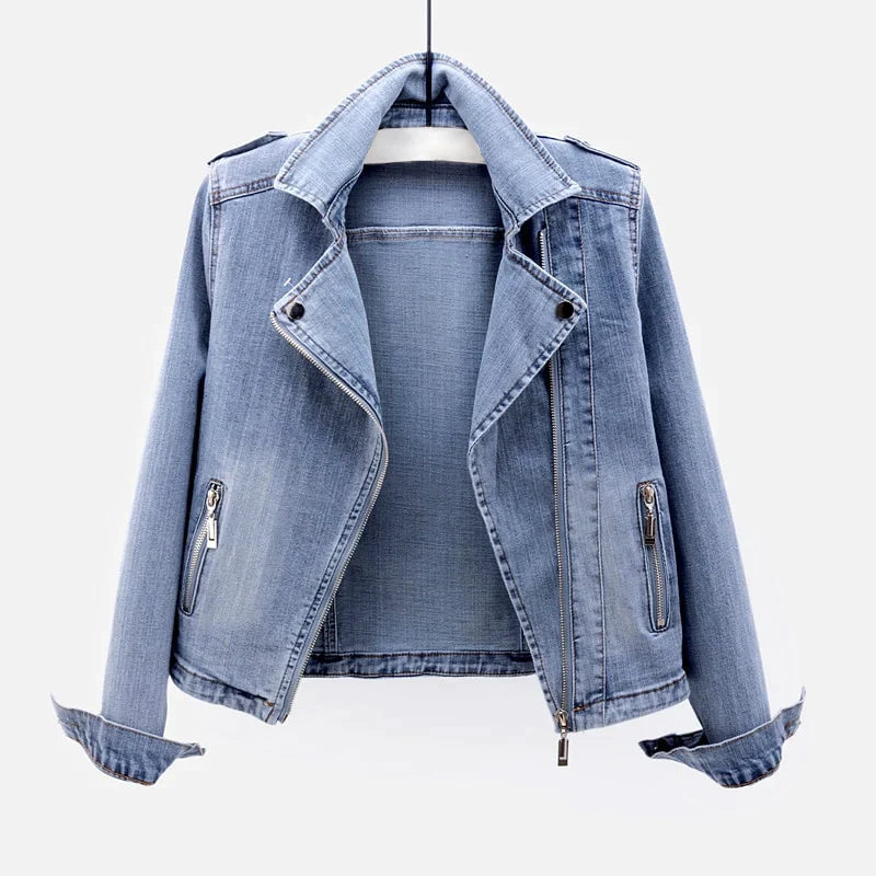 Veste en jean classique au style fusion intemporel