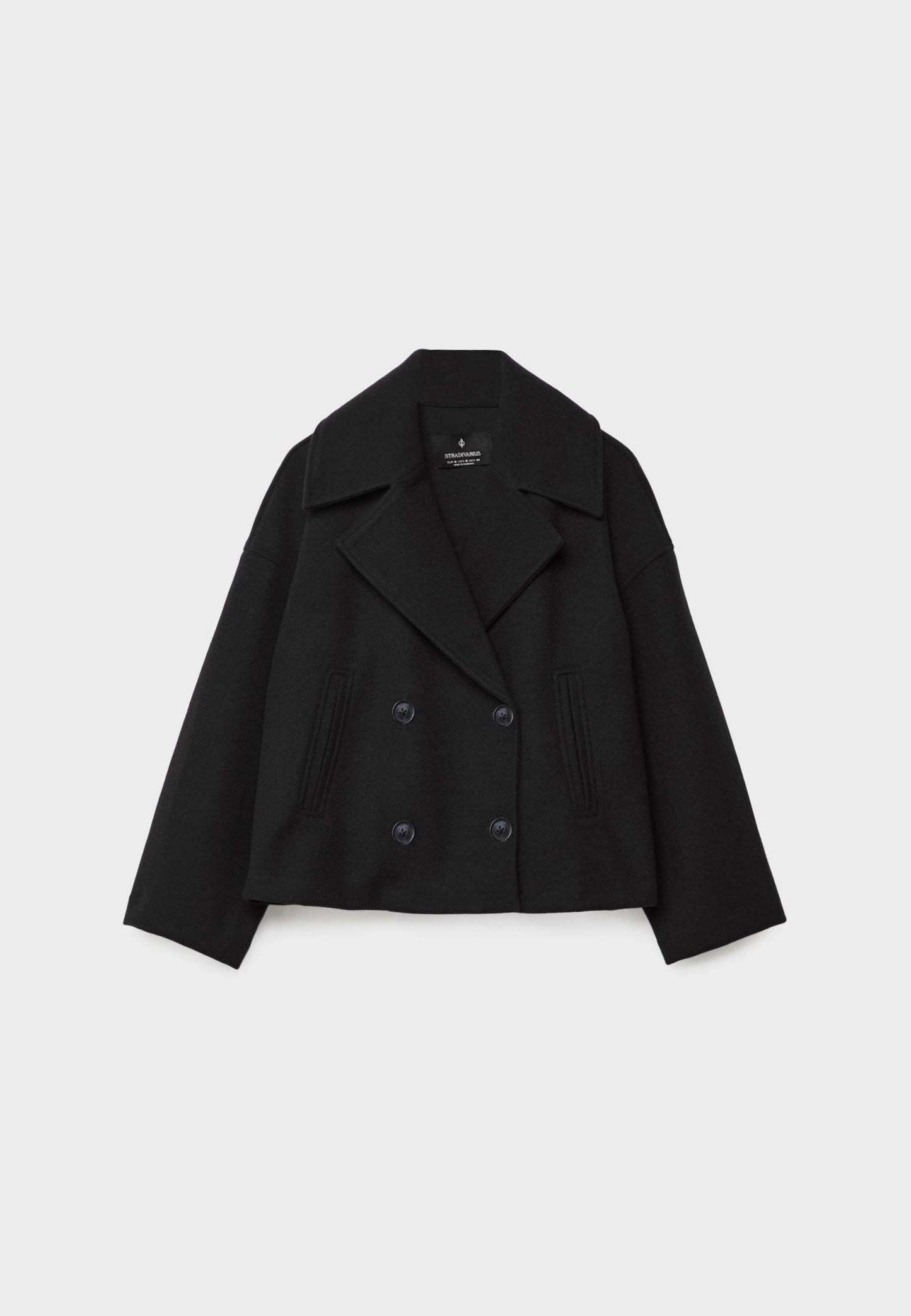 Veste courte chic à double boutonnage