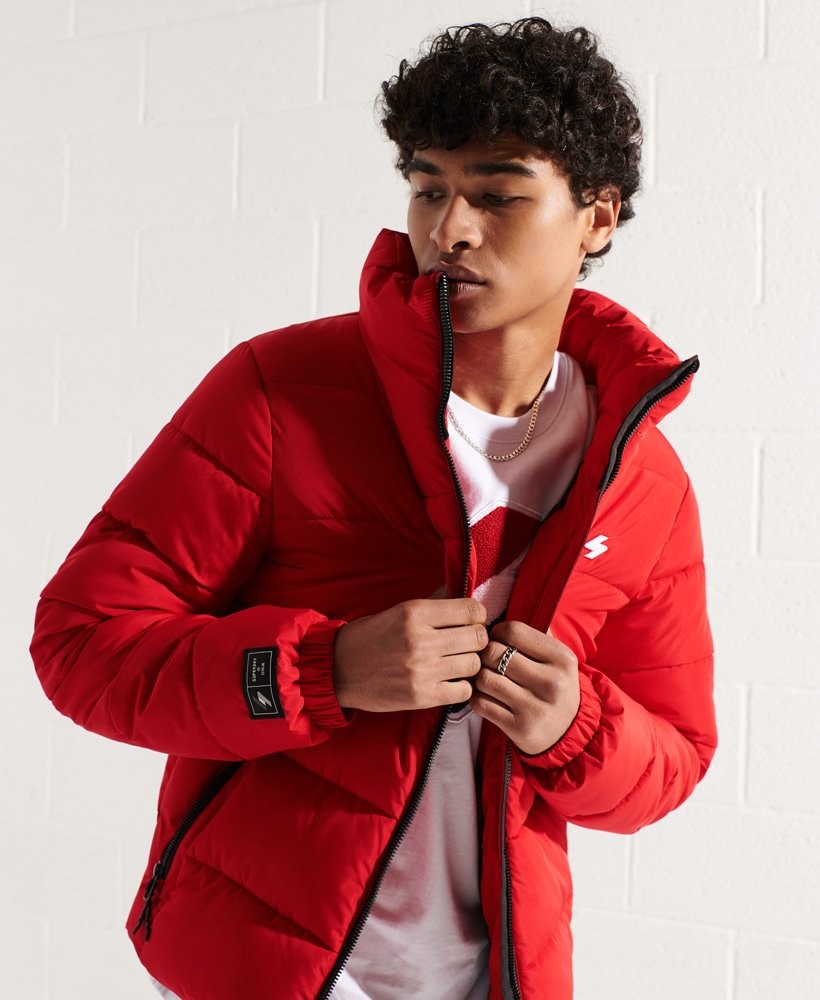 Doudoune sans capuche SUPERDRY sport