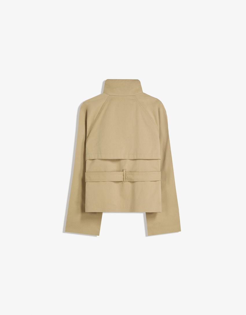 Trench-coat classique léger d'automne
