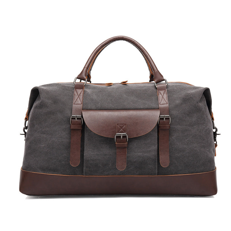 Sac de voyage rétro en tissu vieilli
