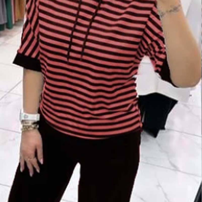 Ensemble Deux Pièces Rayé Chic pour un Style Sans Effort