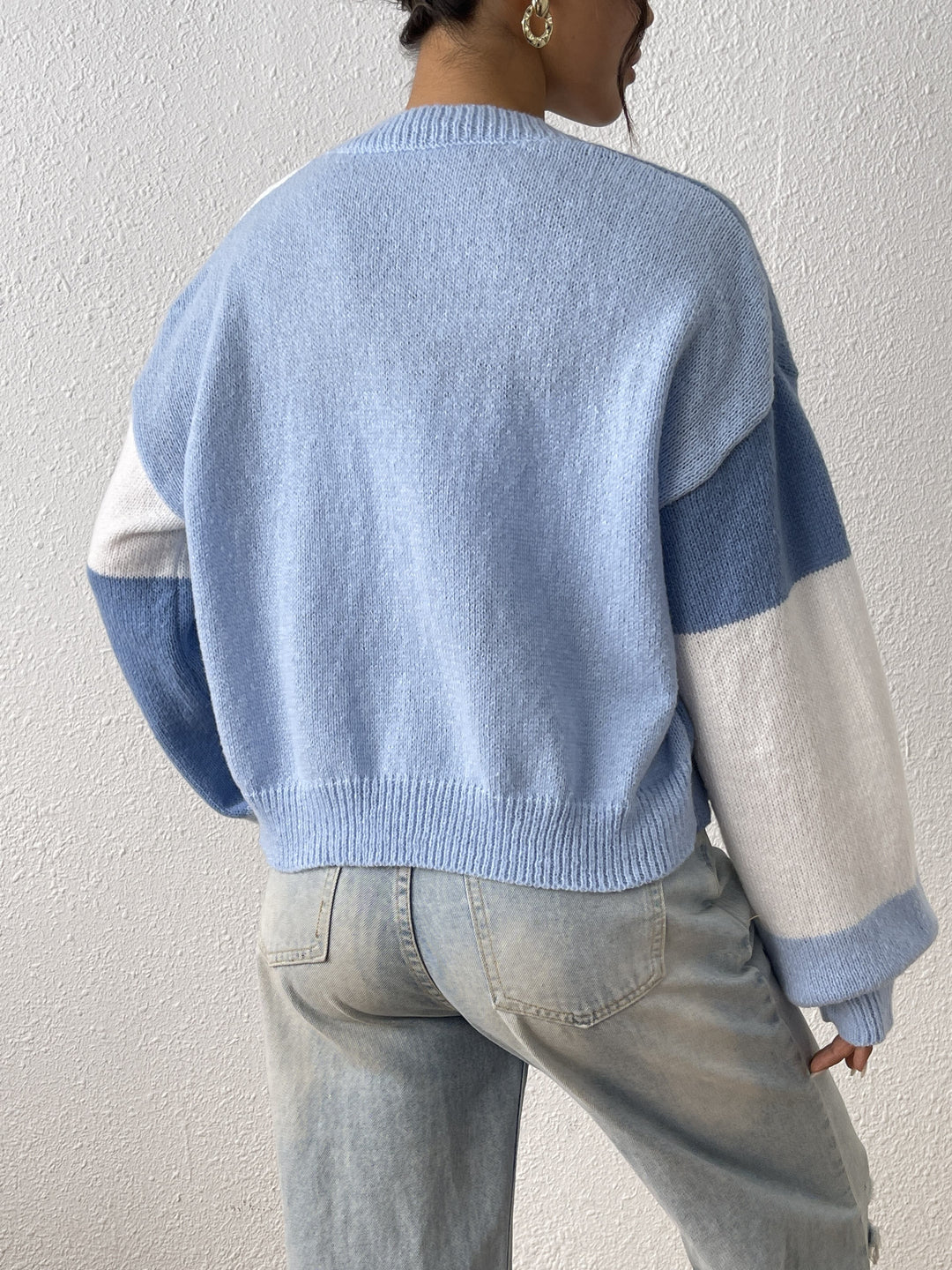 Cardigan en tricot chaud et confortable pour les jours froids
