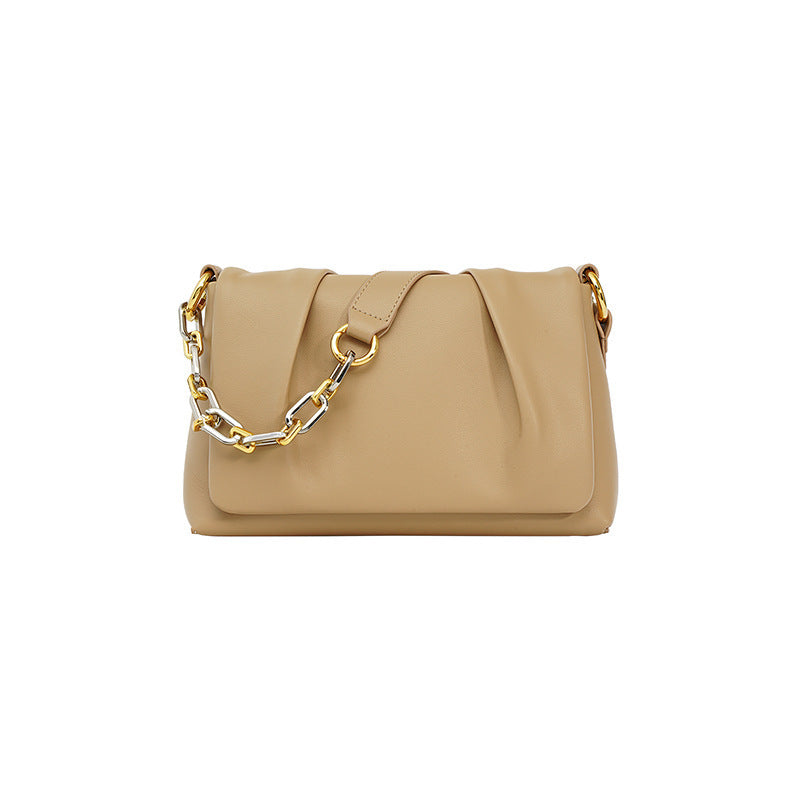 Sac à bandoulière en cuir grainé