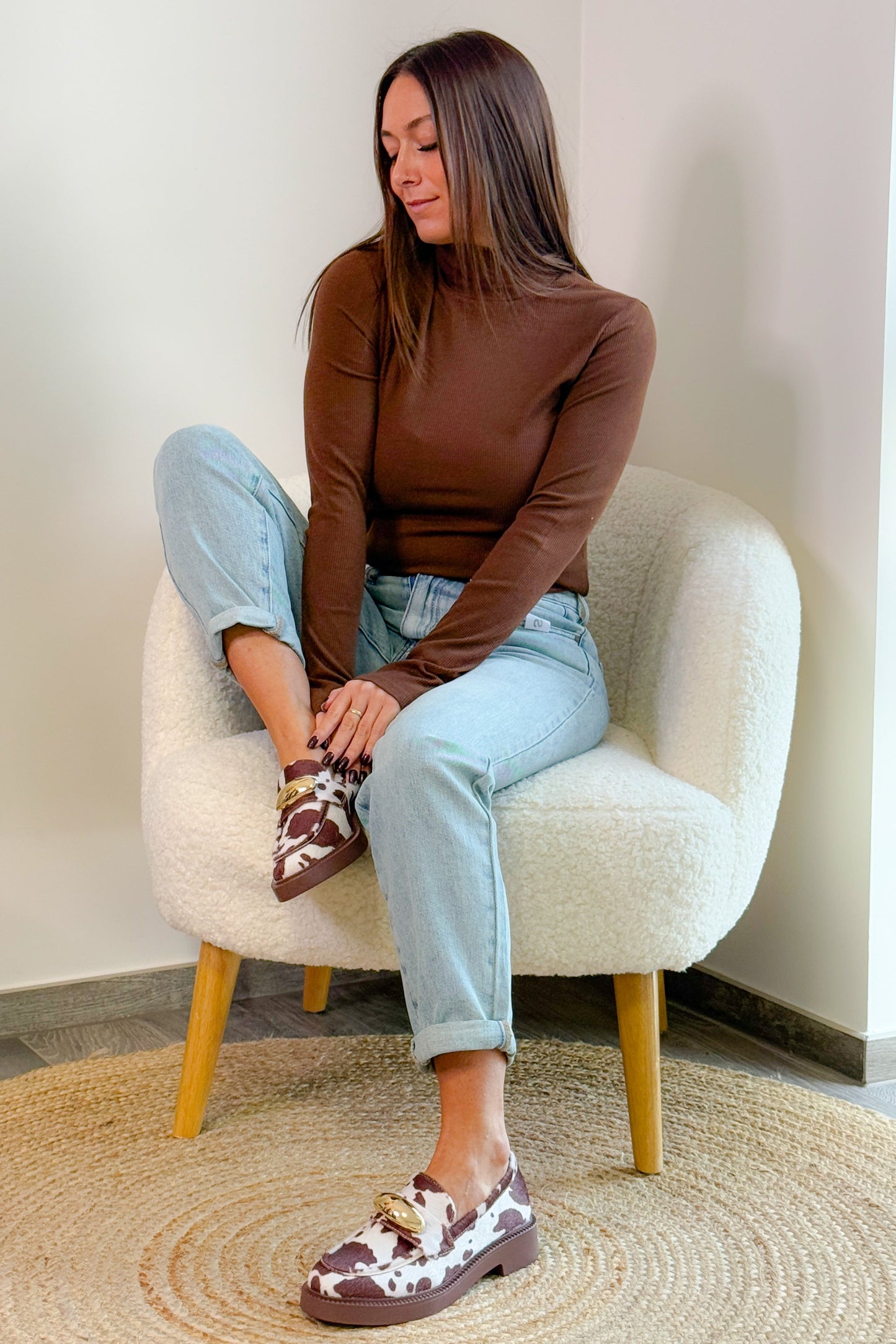 Mocassins Charlise Cow