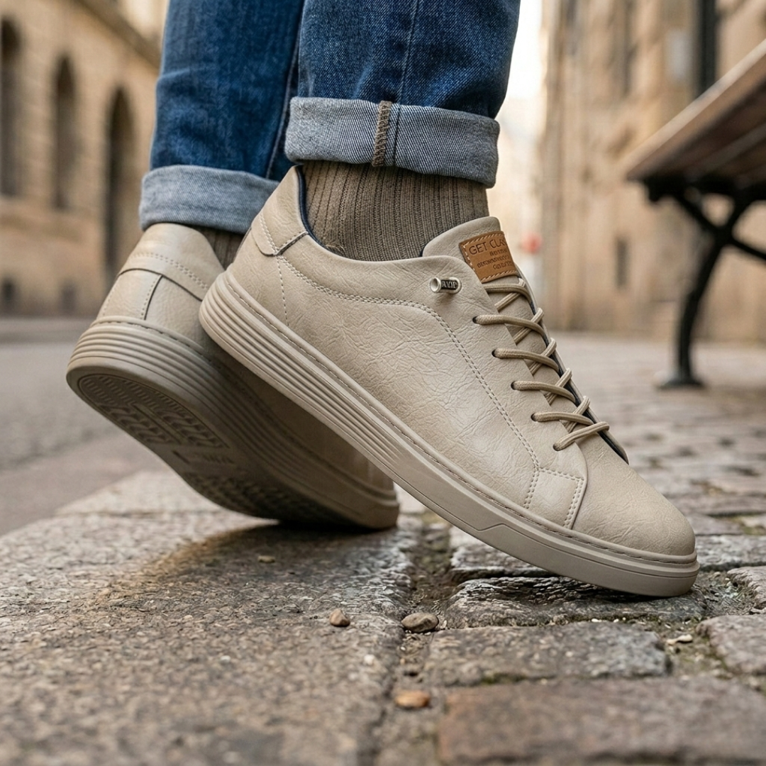 Sneakers en cuir Oxfords
