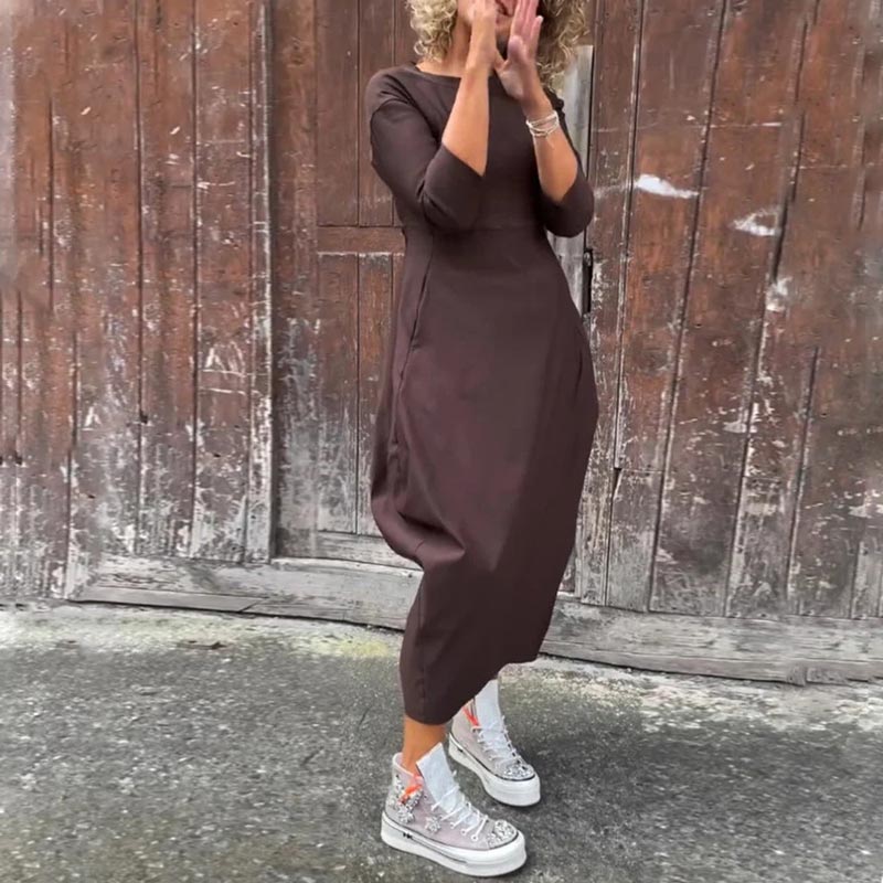 Selindrae™ - Robe femme avec poche élégante