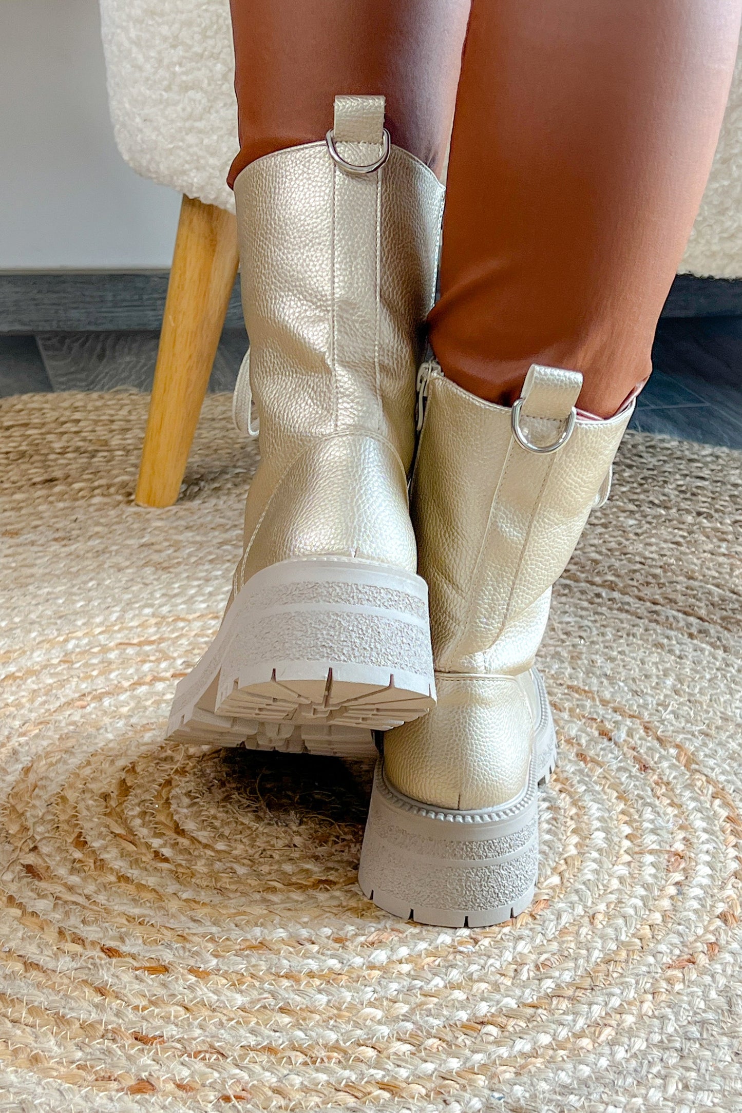 Bottines Divina Doré