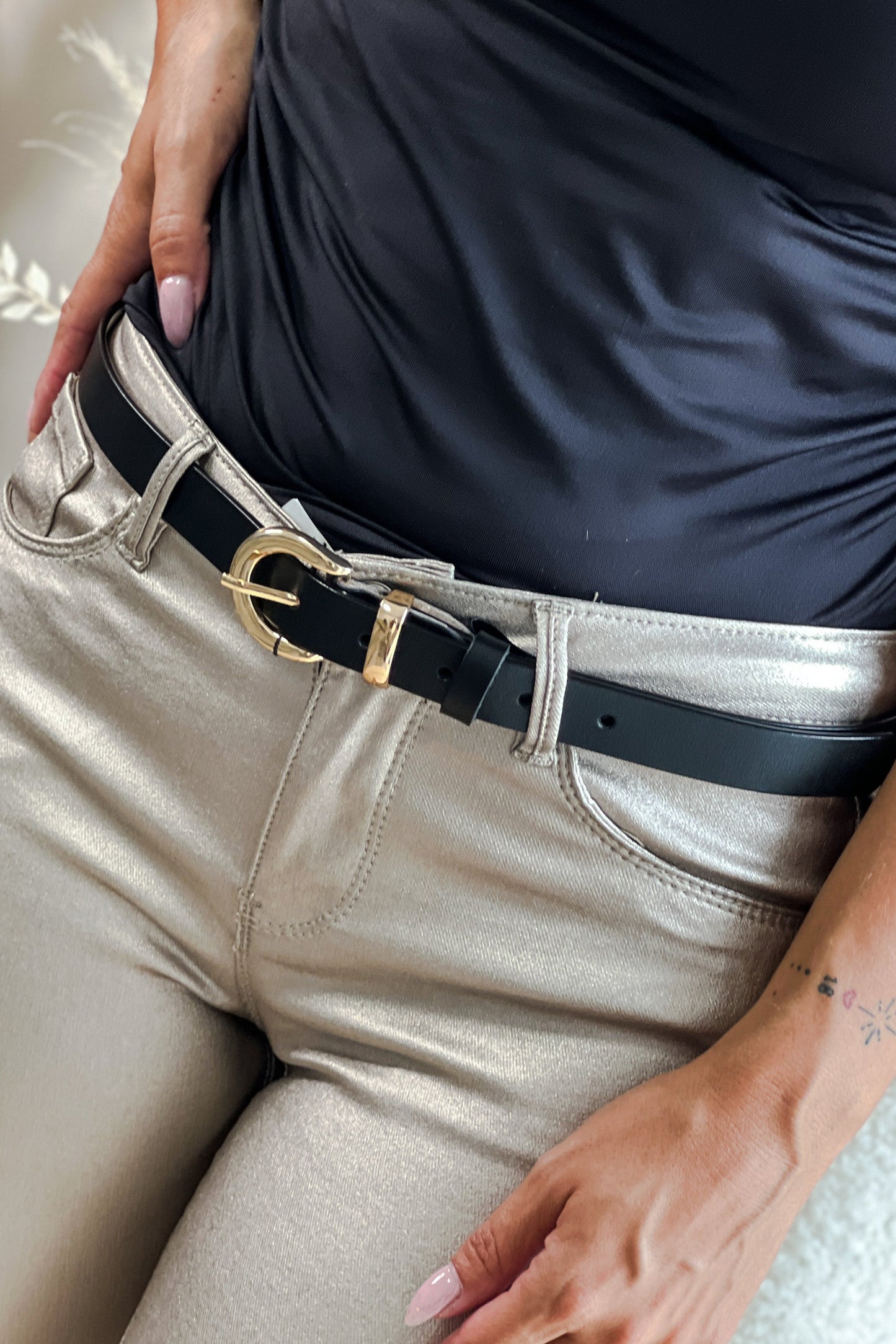 Ceinture Virginia Noir