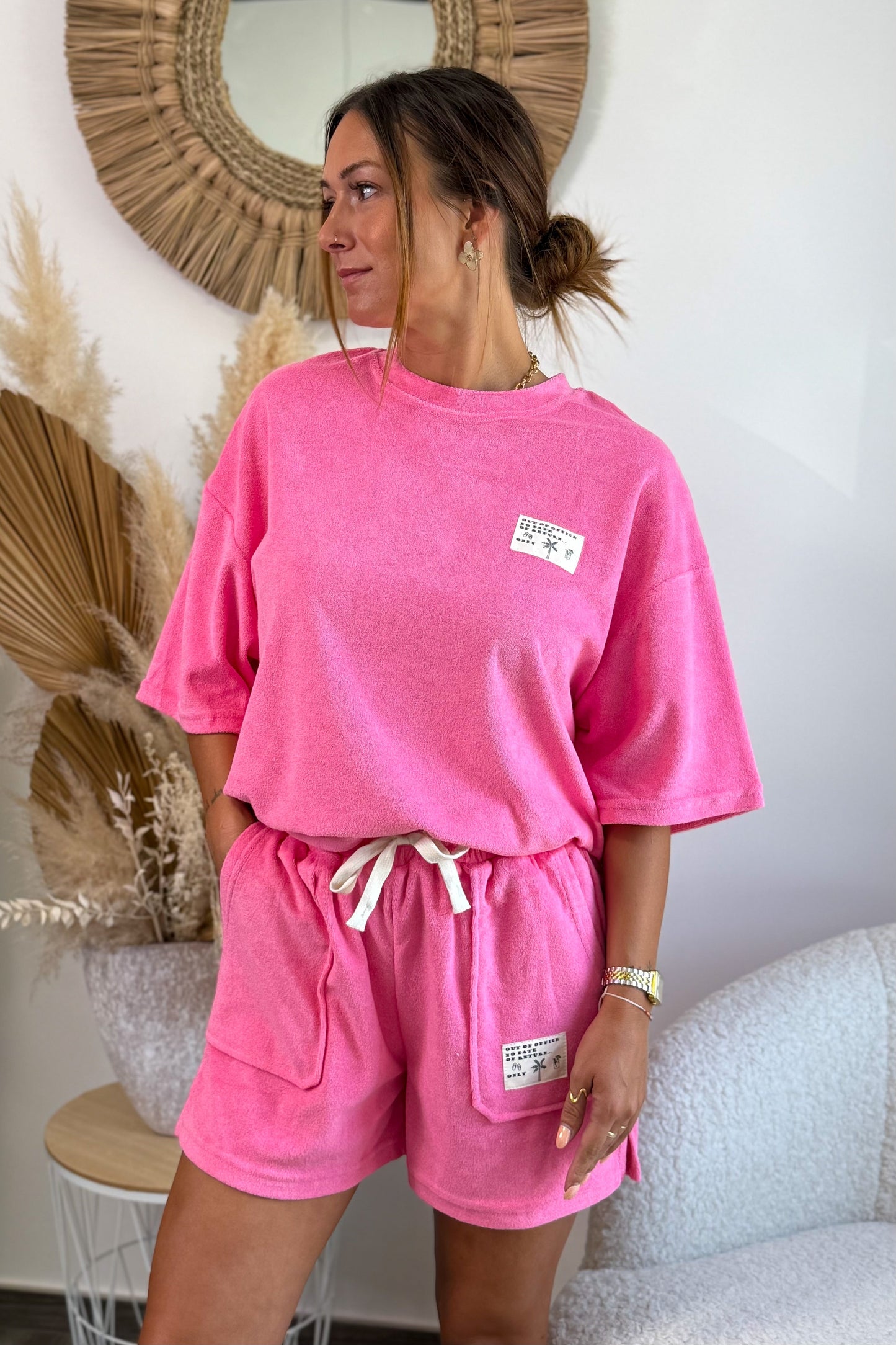T-Shirt Nathy Rose Eponge