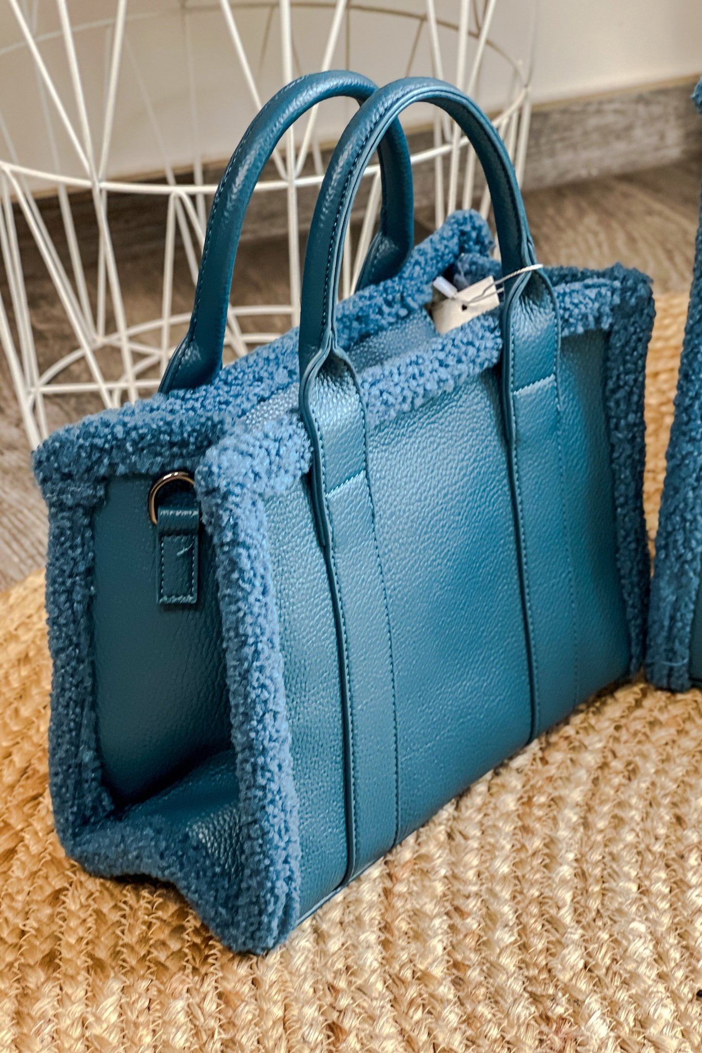 THE TOTE BAG Teddy Bleu Canard