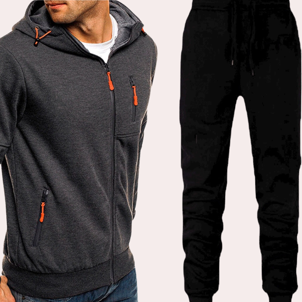 Ensemble Pull Et Jogging Homme Stylé Deux Pièces