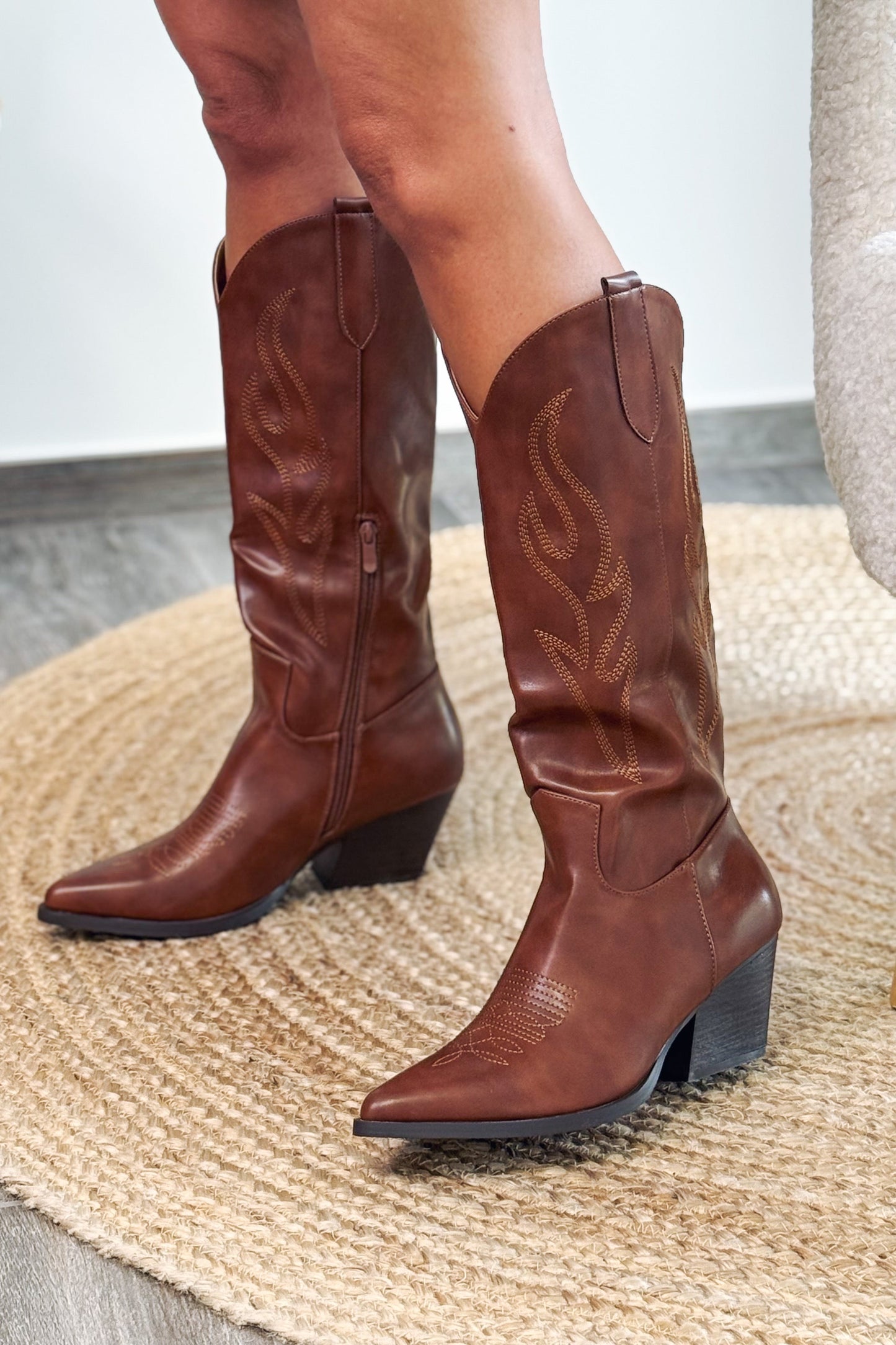 Bottes Jany Camel