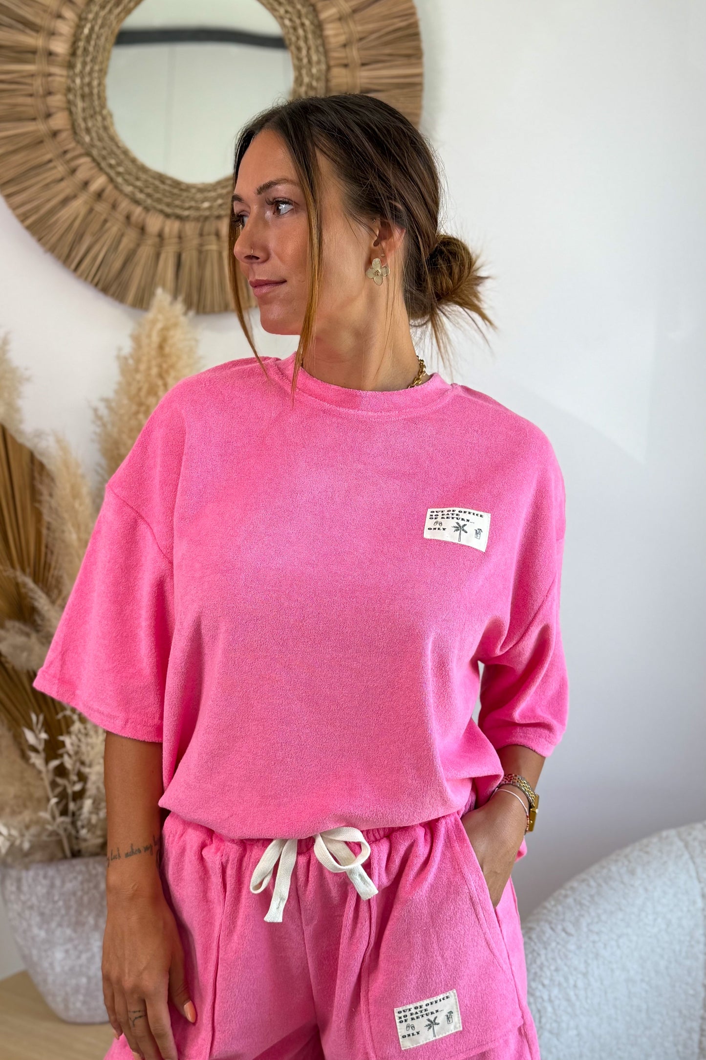 T-Shirt Nathy Rose Eponge