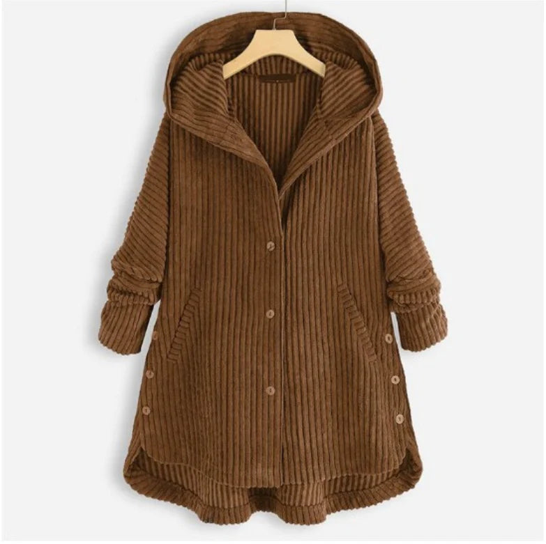 Dana™ | Manteau Côtelé à Capuche