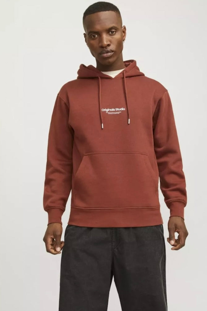Sweat à capuche JORVestrebo Rouille
