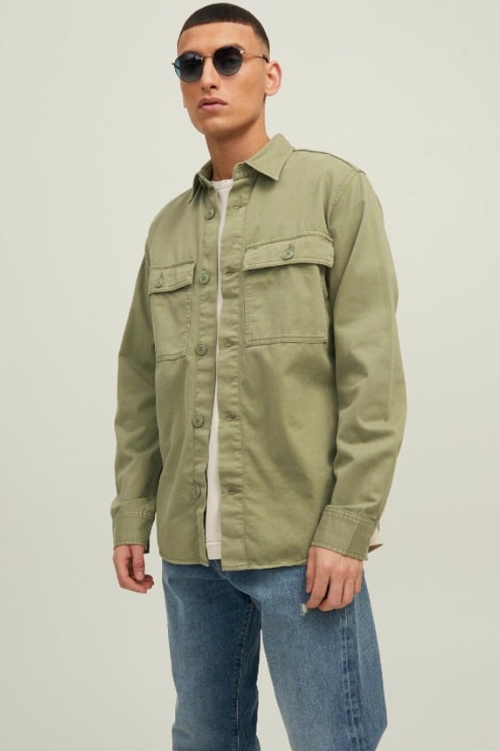 Surchemise Amaury Jack & Jones Kaki