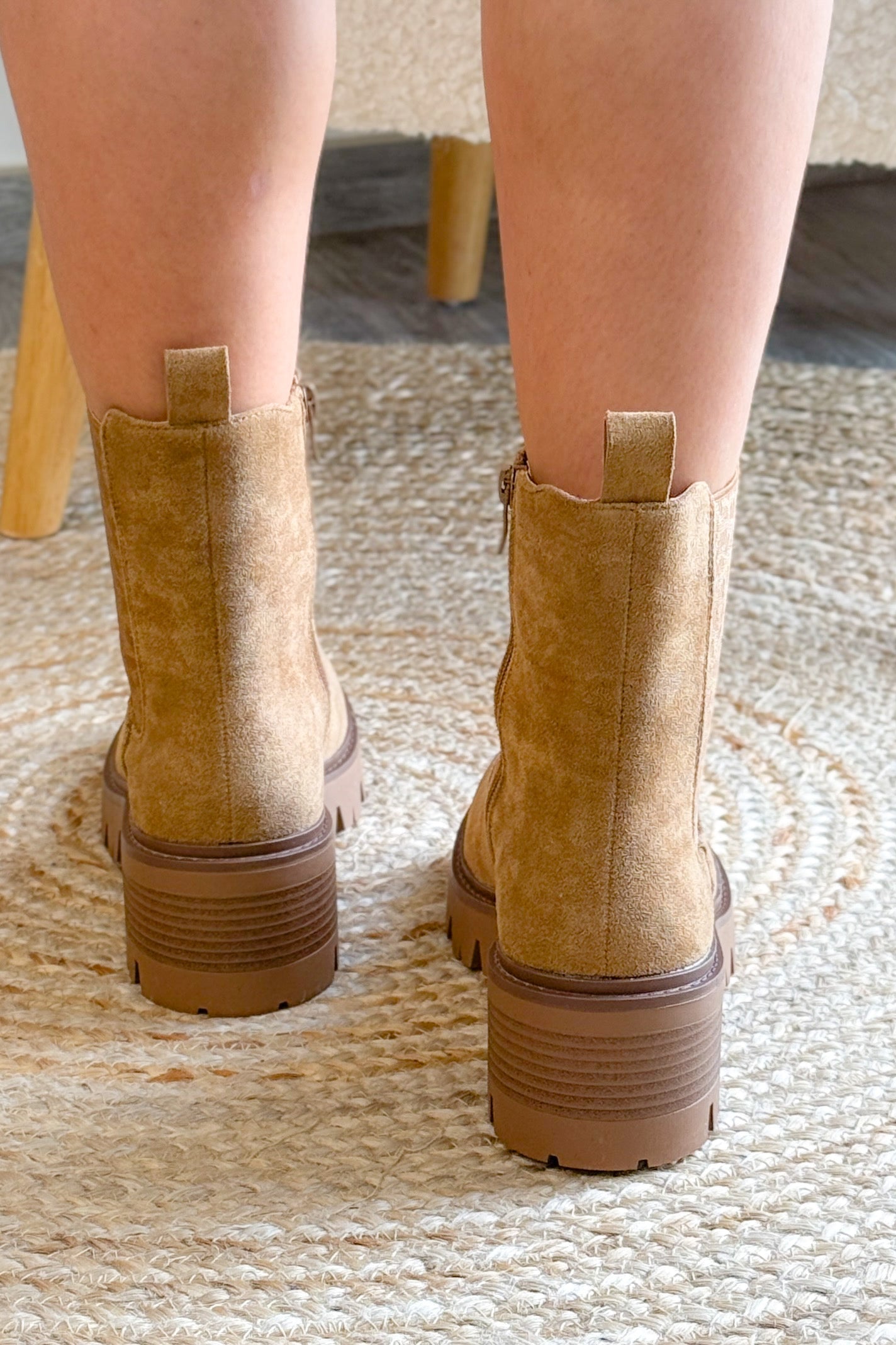 Bottines Lorena Camel