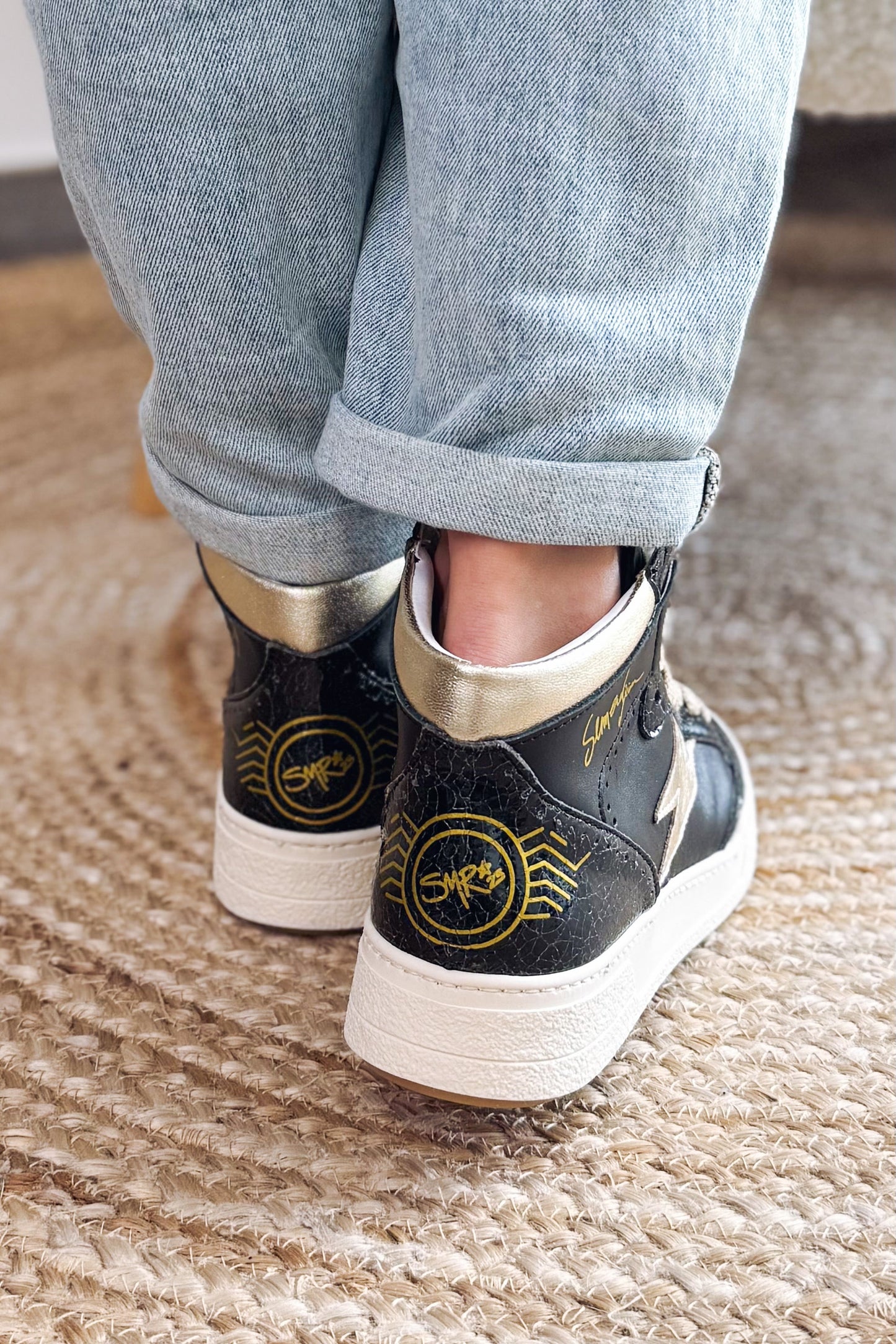 Basket Semerdjian Braga Noir/Doré