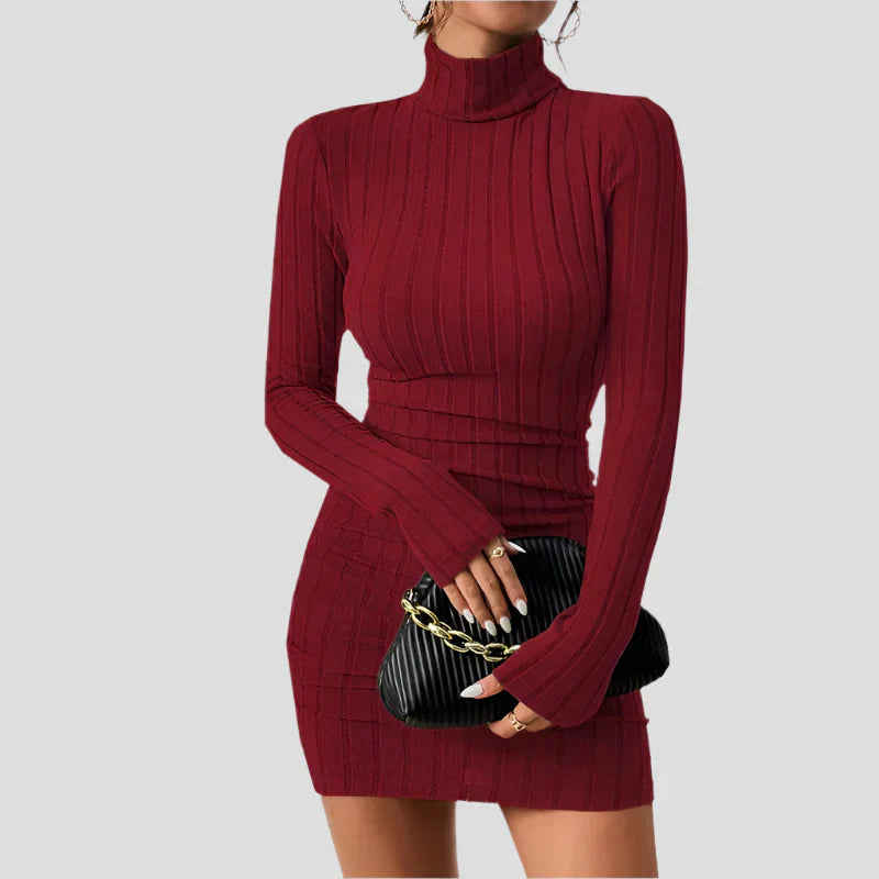FÉLICE - ROBE TRICOTÉE SENSUELLE ET ÉLÉGANTE