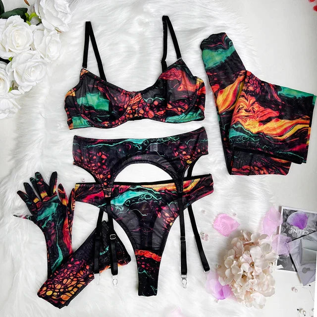 Serena™ | Ensemble de lingerie Élégant en Lin