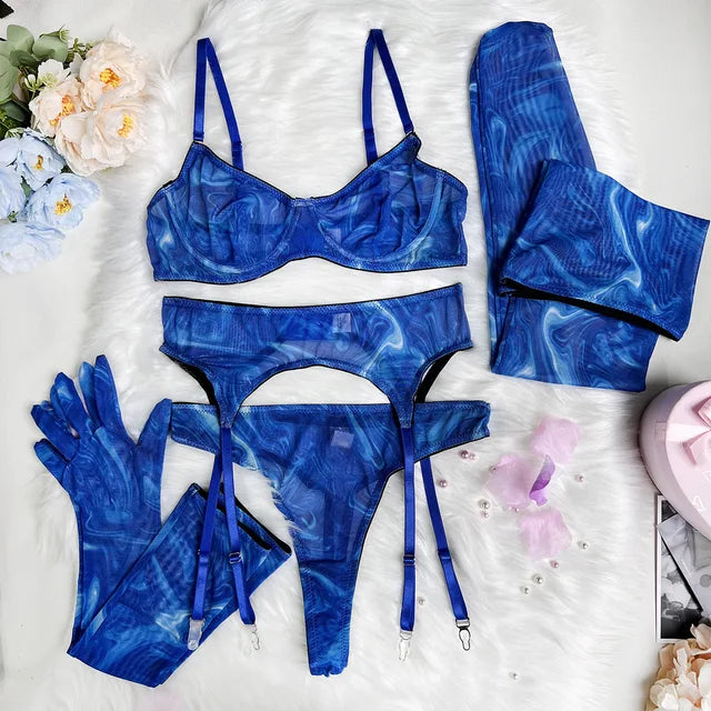 Serena™ | Ensemble de lingerie Élégant en Lin