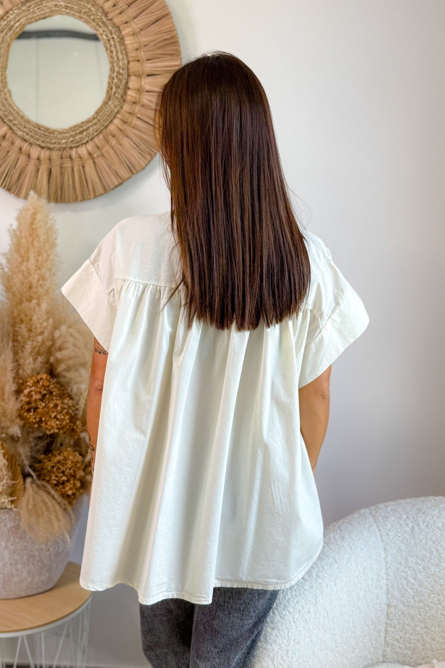 Chemise Roxanne Ecru