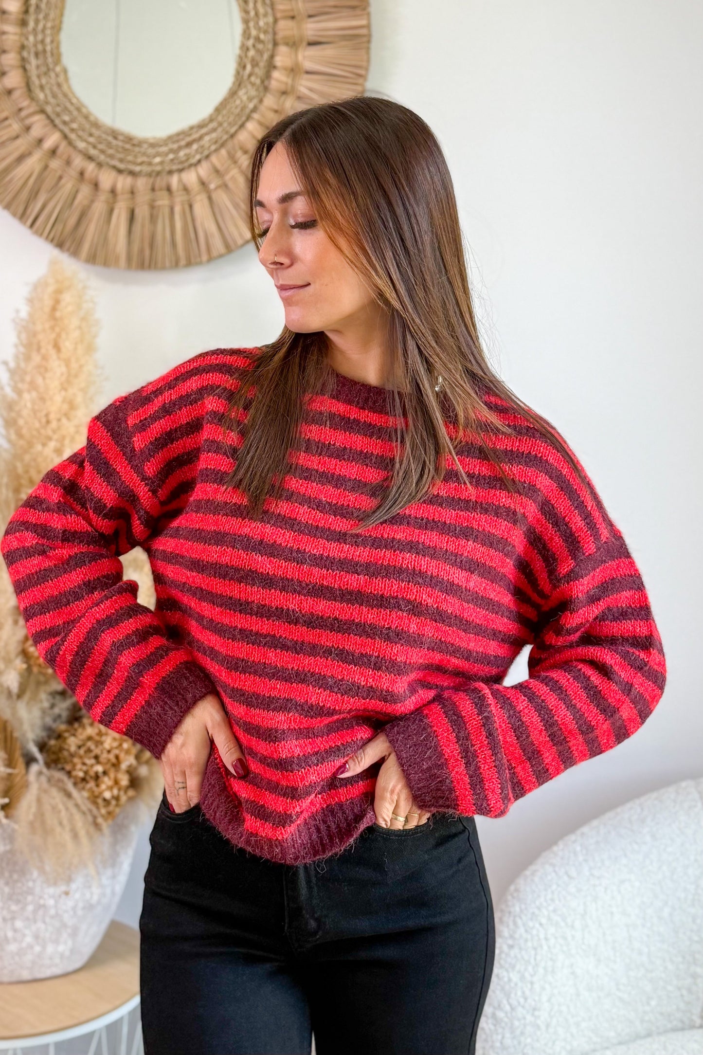 Pull Zoey Bordeaux JDY