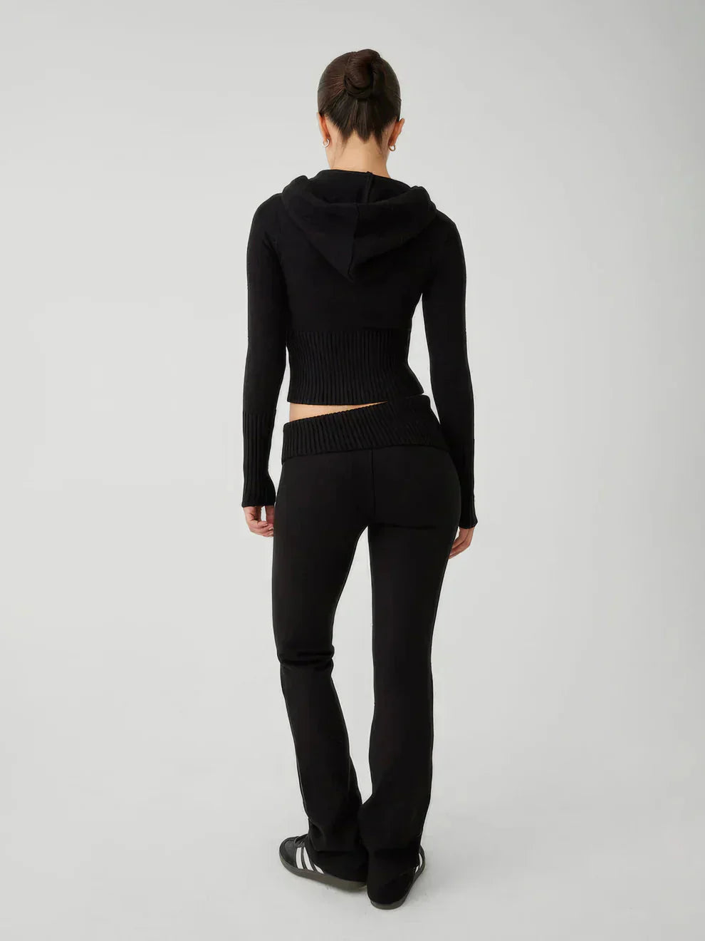 Ensemble Lounge Tricoté Ajusté Chic pour Femmes