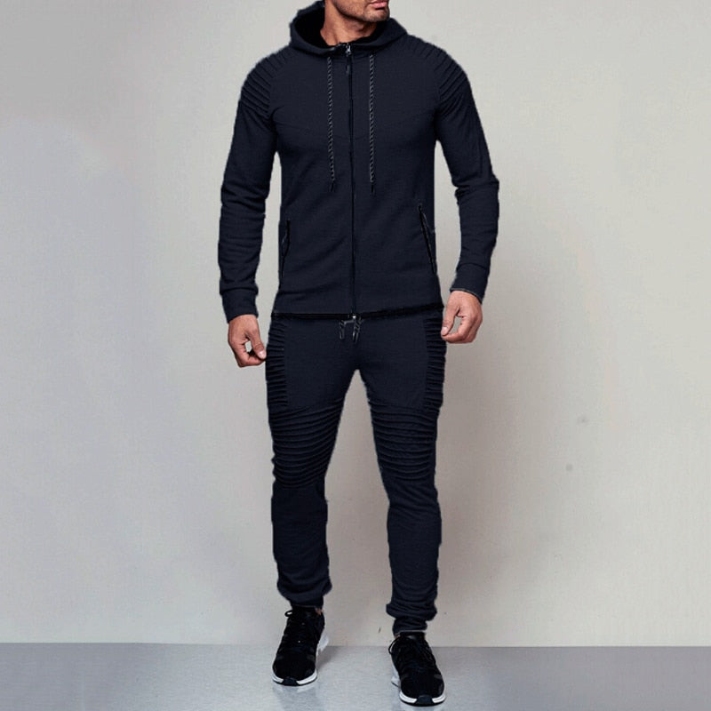 Ensemble à capuche et pantalon de jogging tendance pour hommes