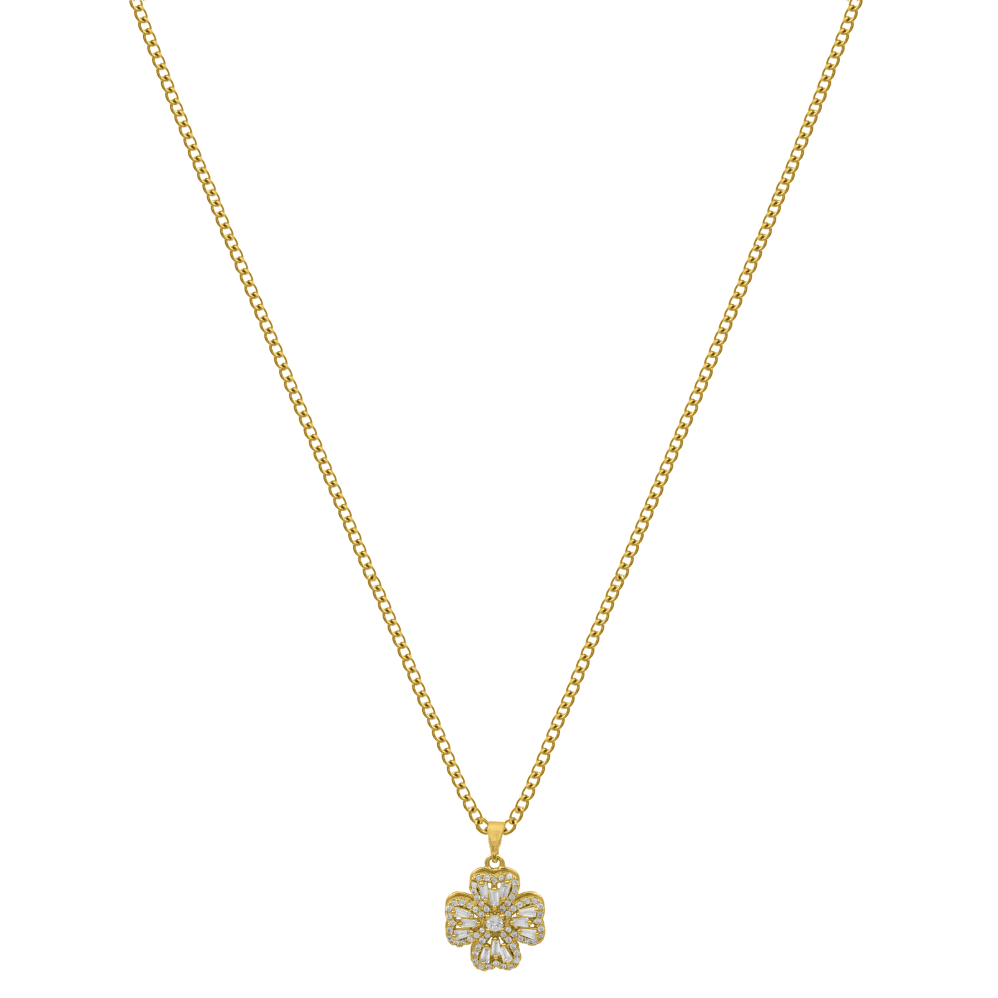Élodie Lavin® | Chaîne Rotating Heart plaquée or 18 carats