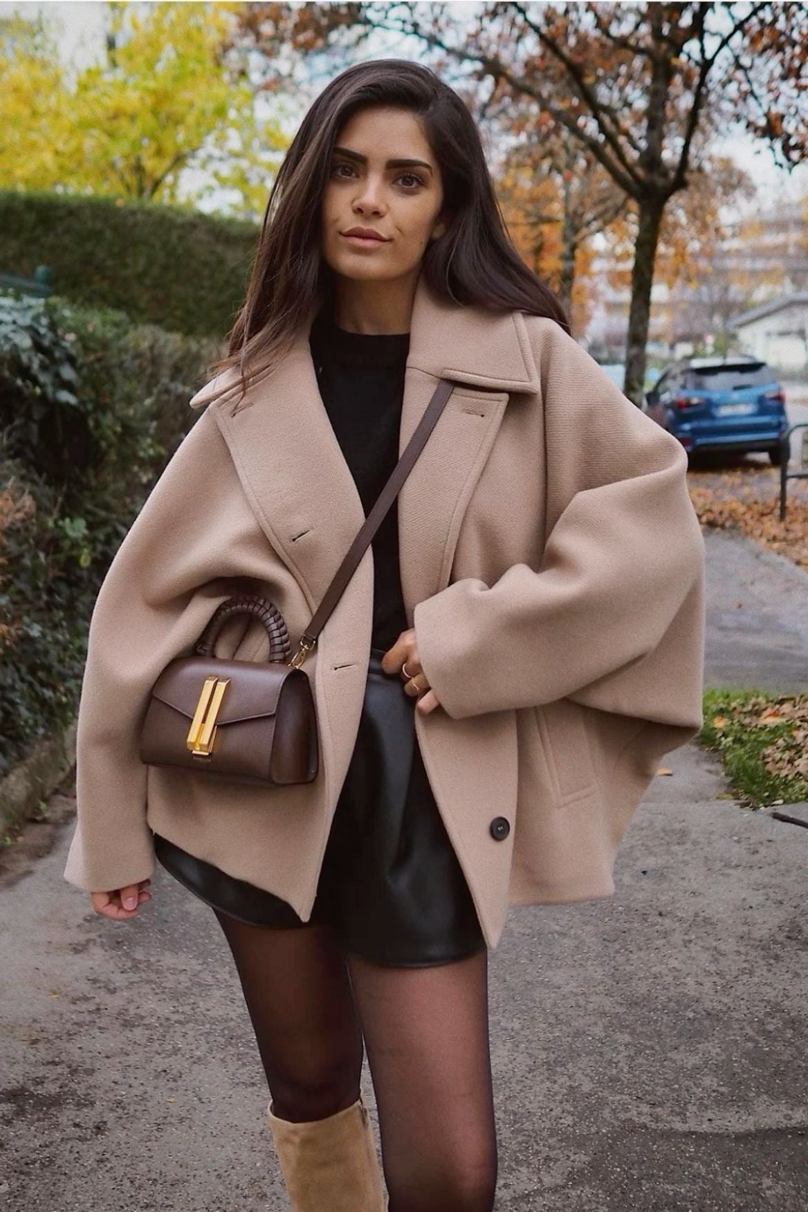 Claudine™ | Manteau de laine surdimensionné