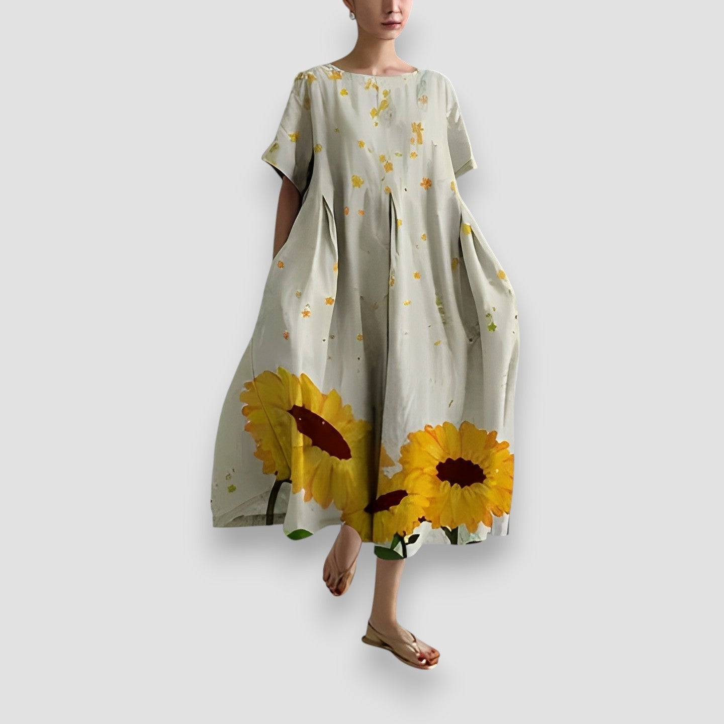 Romine | Robe fleurie