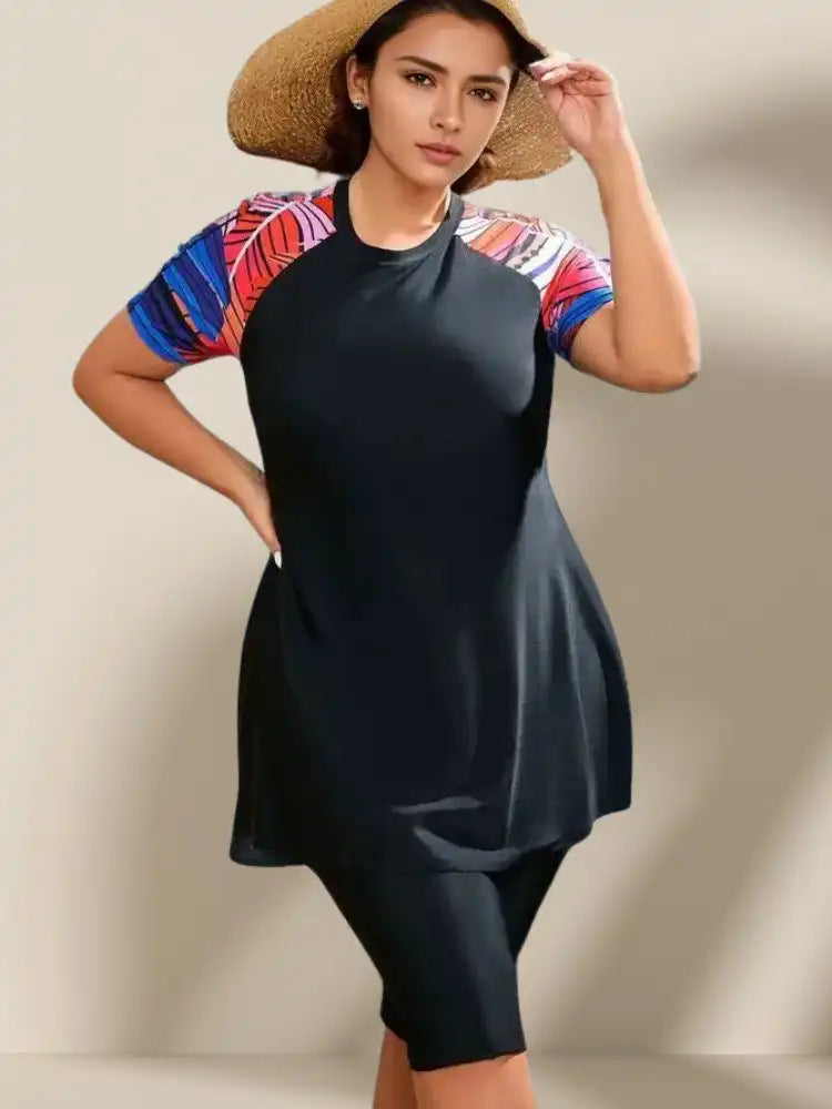 Maillot de Bain 2 Pièces Femme Ronde