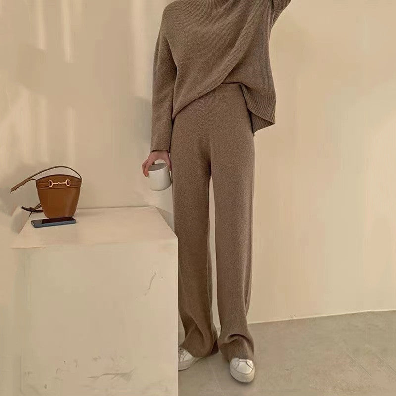 Ensemble Décontracté Pull Ample Et Pantalon Stylé pour Femme