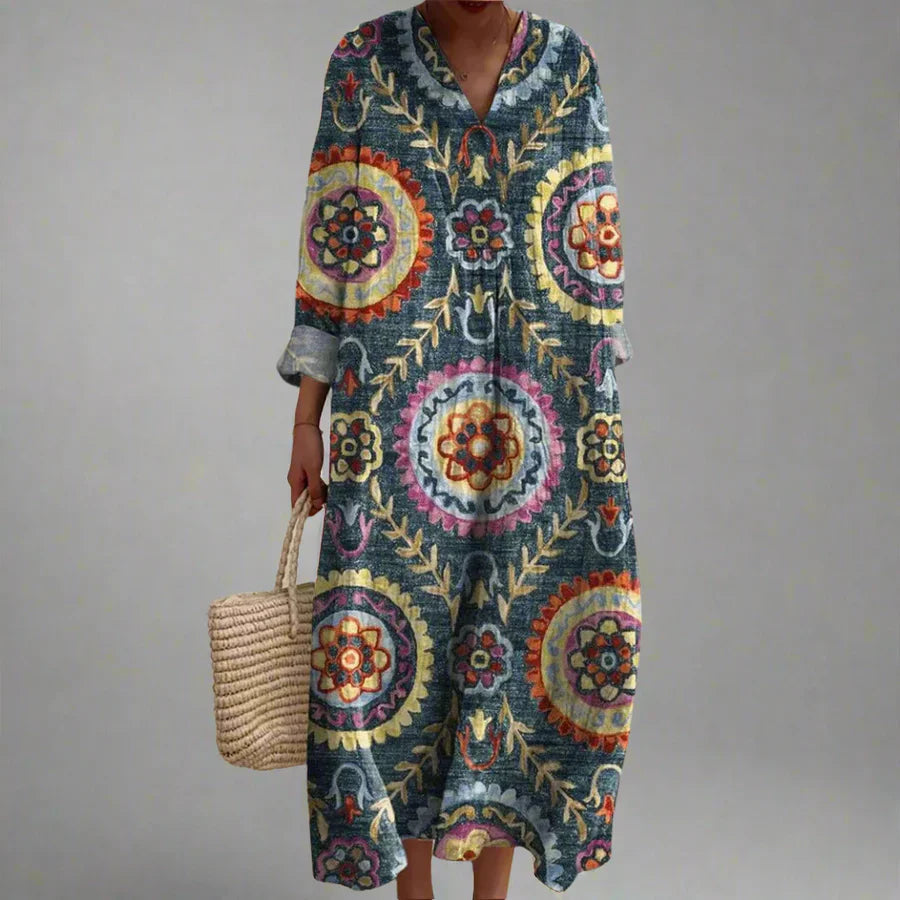 Galatea™ - Robe Géométrique Élégante au Design Moderne et Unique