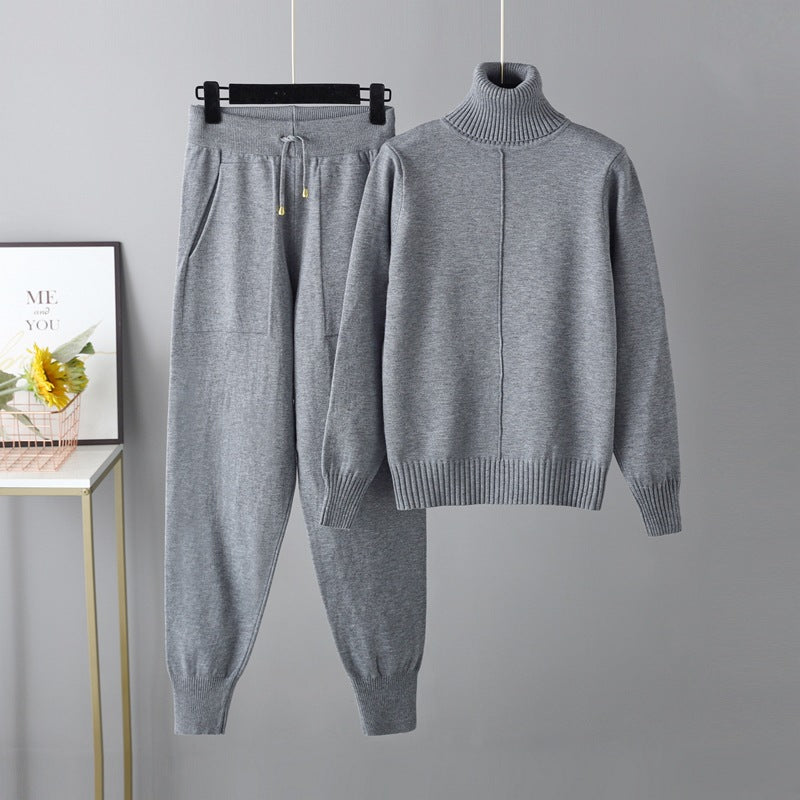 Avril™ | Ensemble Col Rolled Élégant et Confortable