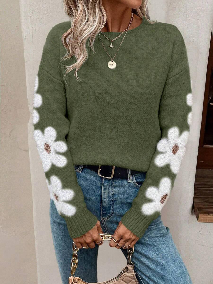 Flora™ | Pull à motifs floraux