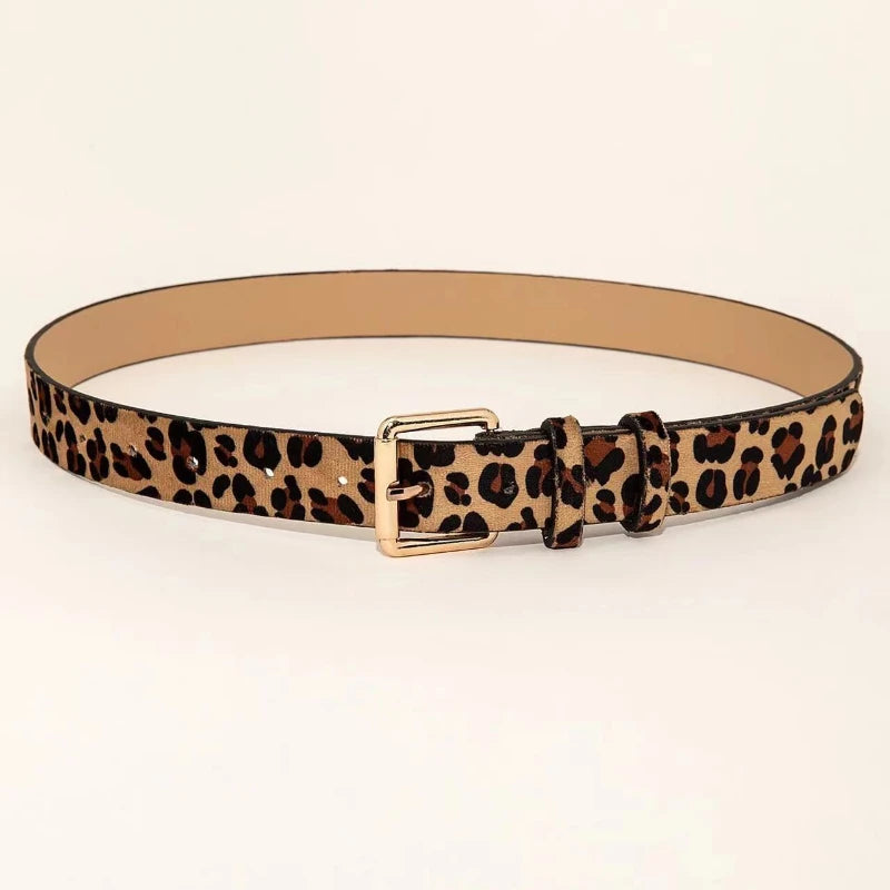 Ceinture leopard femme