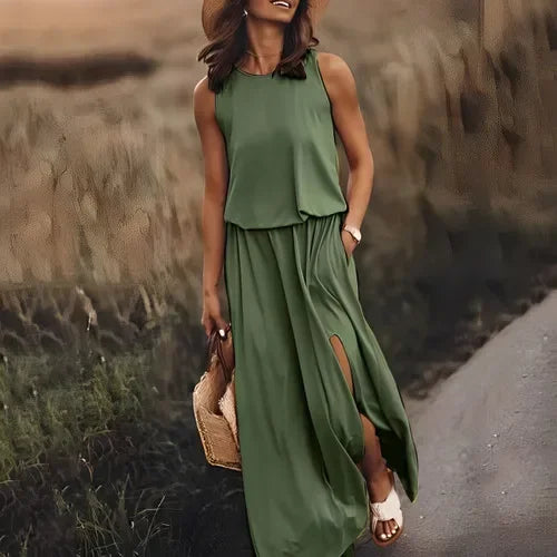 Frais et féminin Robe