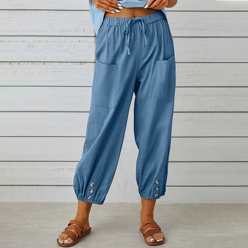 Dolly | Pantalon Large Décontracté