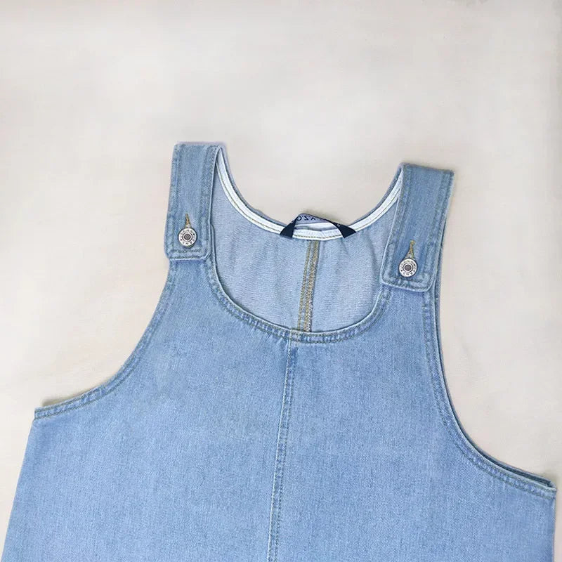 Robe En Jean Élégante & Décontractée