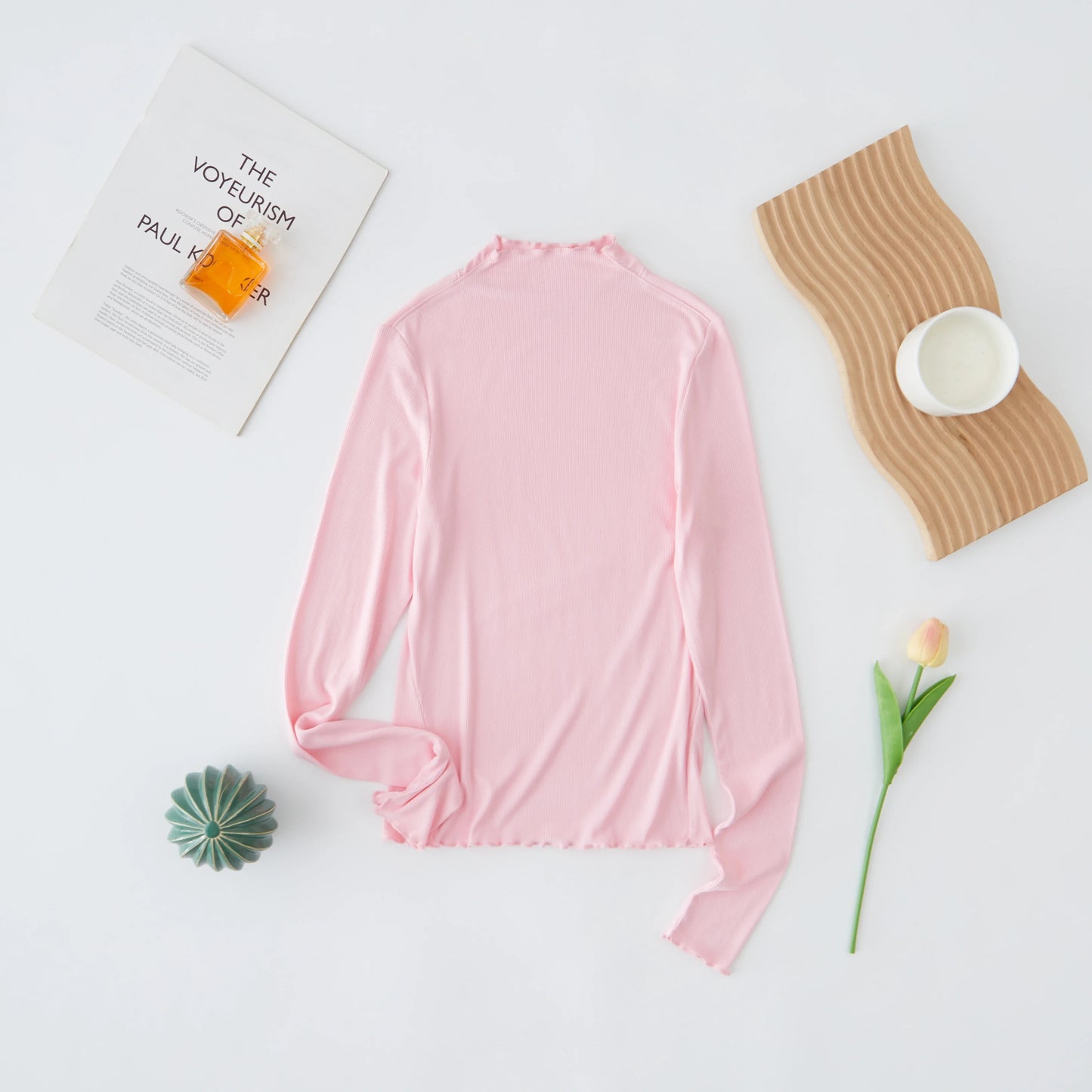 T shirt coton femme manche longue