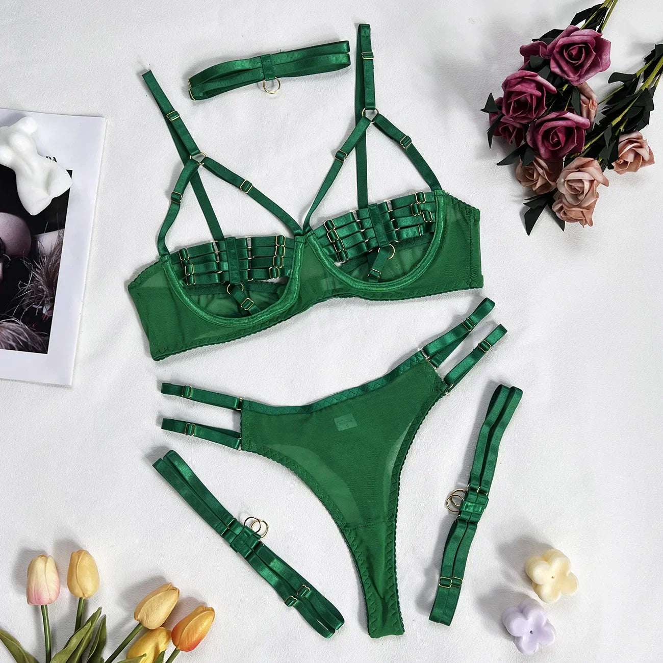 Amanda™ | Ensemble de lingerie élégant