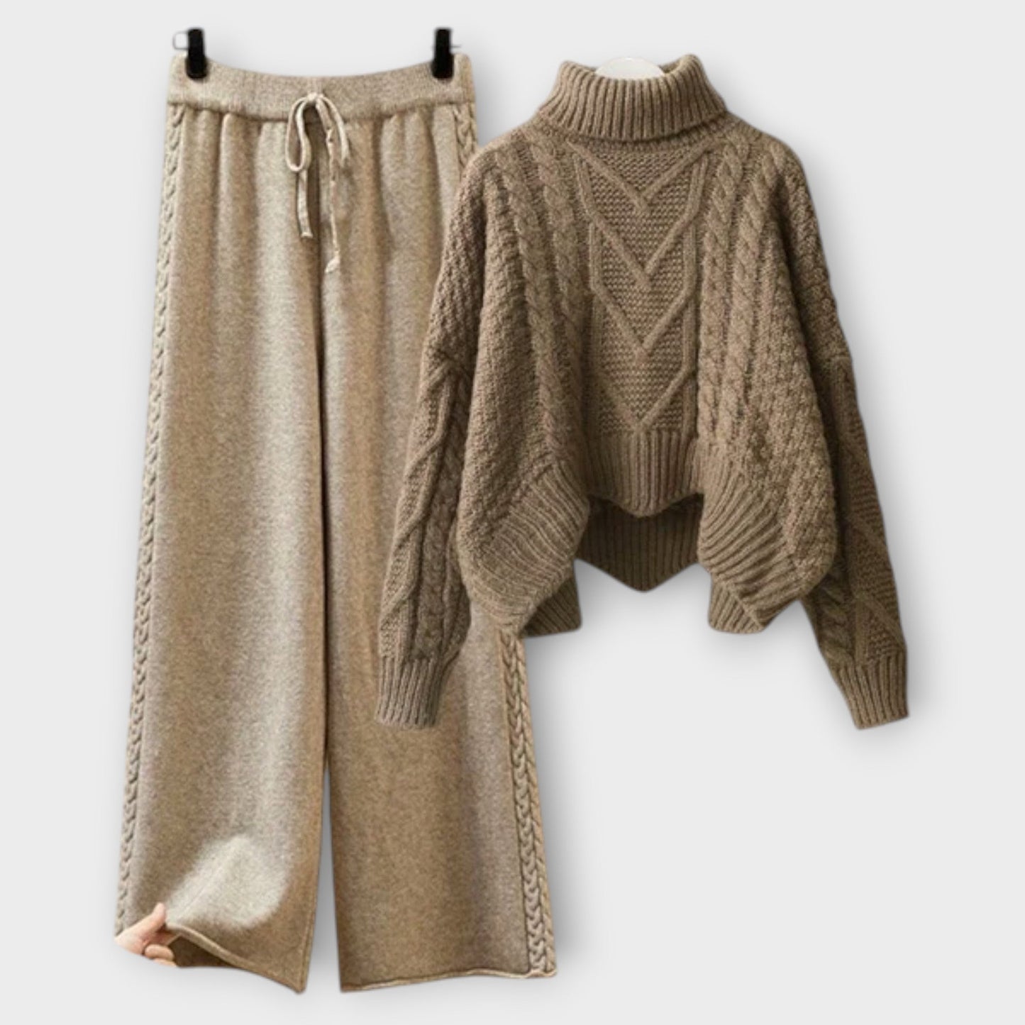 Élégant Ensemble en Tricot