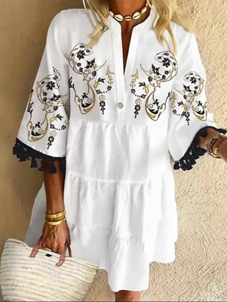 Fluide et fabuleux Robe