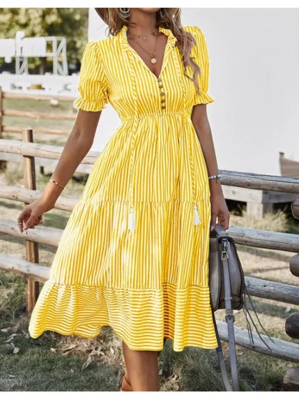Vibrant et unique Robe
